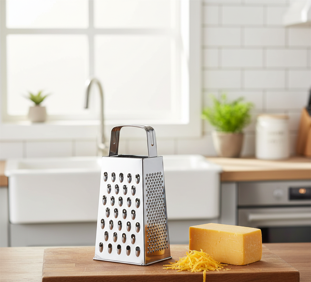 Professional 4-Sided Stainless Steel Box Grater