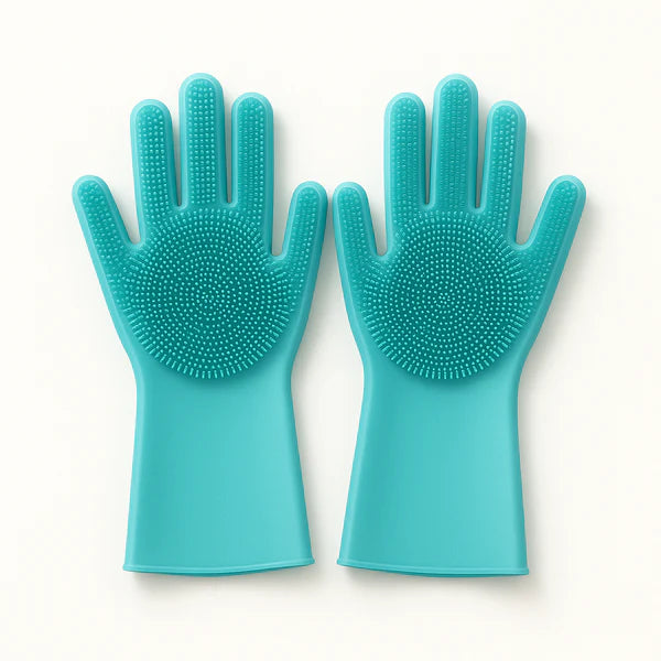 Silicone Scrubbing Glove