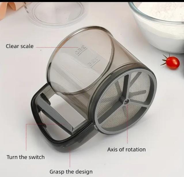 Handheld Stainless Steel Flour Sifter