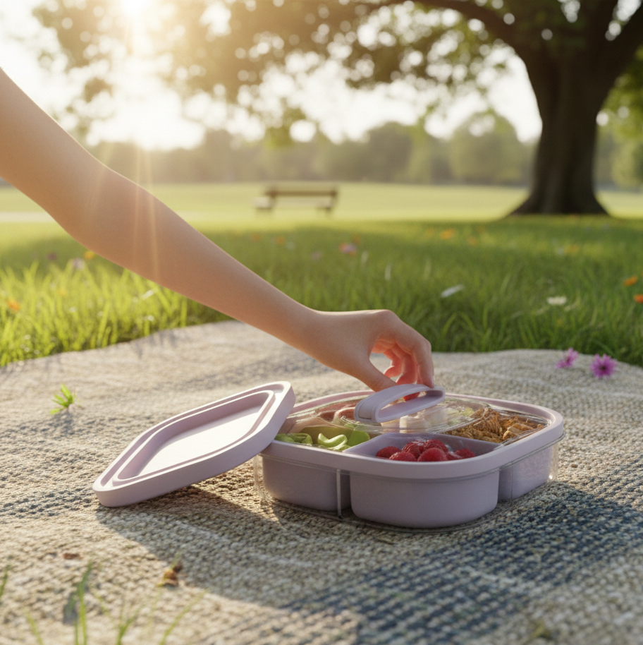 Multi-Compartment Freshness Organizer