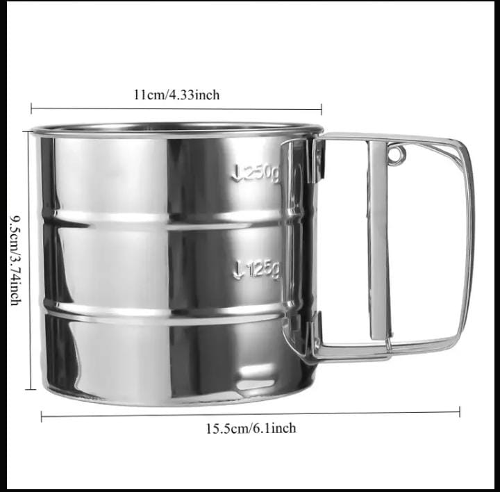 Handheld Stainless Steel Flour Sifter