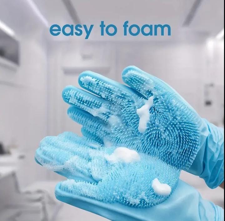 Silicone Scrubbing Glove