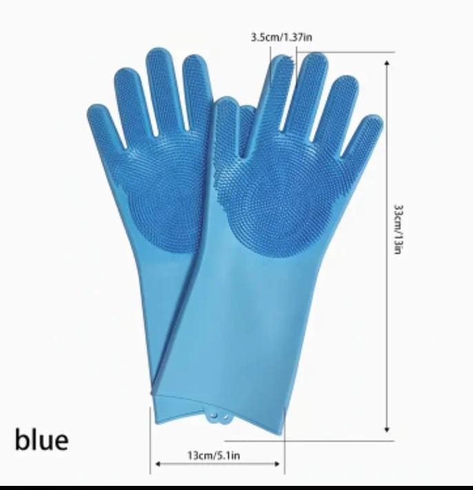 Silicone Scrubbing Glove