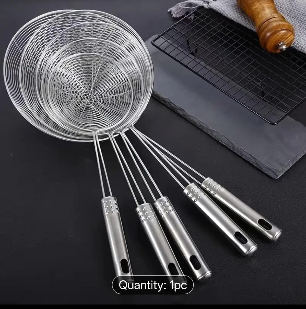 Professional Stainless Steel Spider Strainer