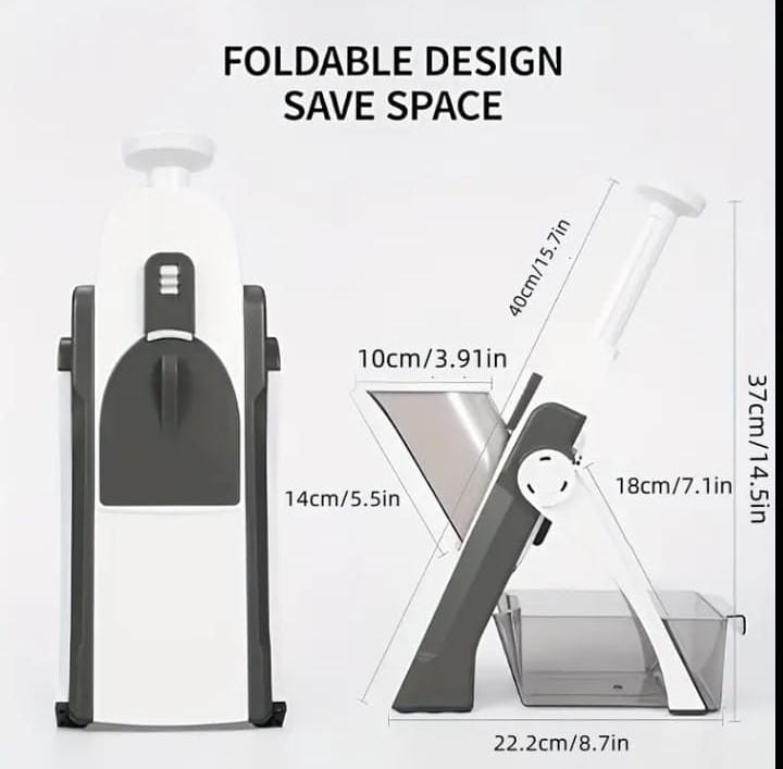 Professional Safe-Slice Vertical Vegetable Slicer