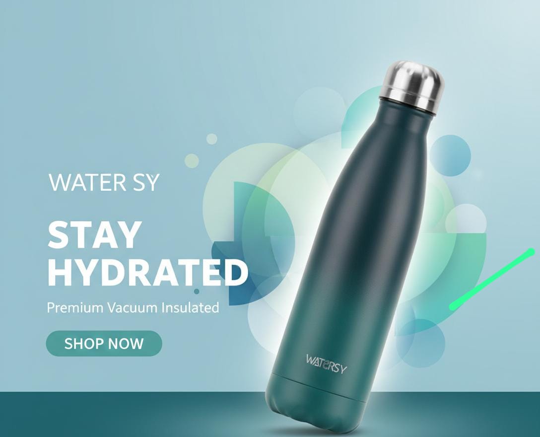 Water Sy Metallic Bottle
